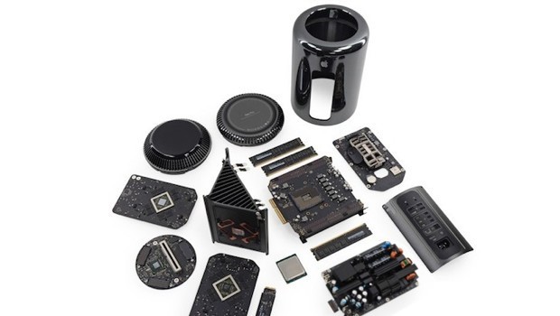 Mac Pro smontato da iFixit rivela Scheda Logica circolare e tanta espandibilità