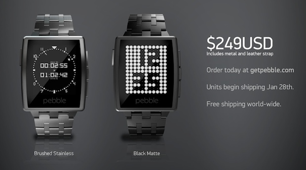 Pebble Steel, il nuovo smartwatch Pebble in Gorilla Glass e acciaio da 249$