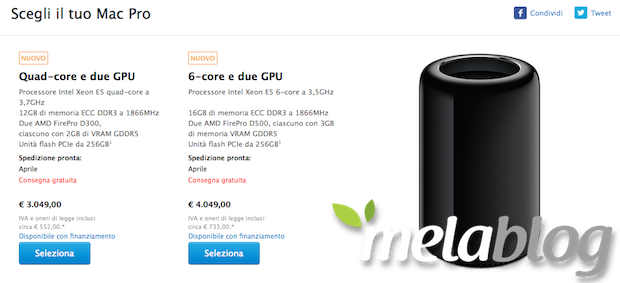 Mac Pro, Apple non riesce a soddisfare le consegne di febbraio