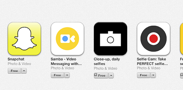 App Store, nuova sezione dedicata ai selfie