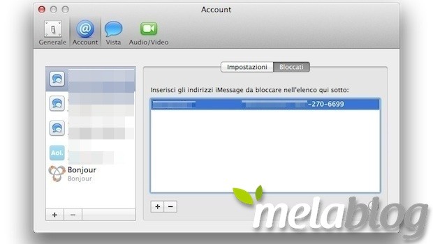 OS X Mavericks 10.9.2, come bloccare i contatti in FaceTime e iMessage