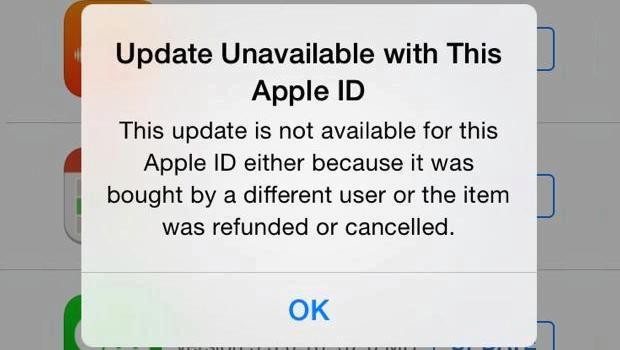 App Store, problemi durante l'aggiornamento delle app