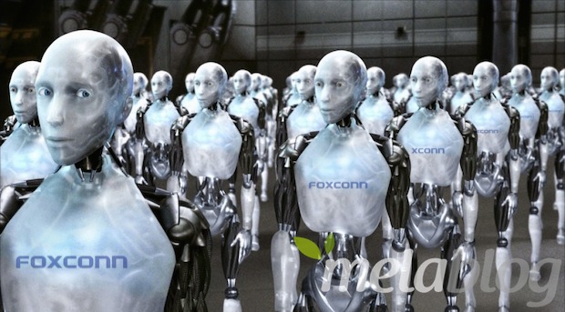 Foxbot, i robot di Foxconn avranno solo un ruolo di supporto con iPhone 6