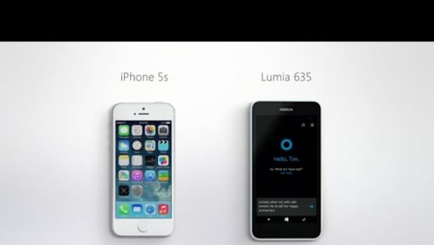 Microsoft Cortana sfida Apple Siri in uno spot comparativo