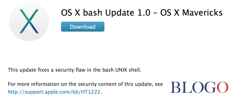 Vulnerabilità Shellshock, ecco le patch per Lion, Mountain Lion e Mavericks