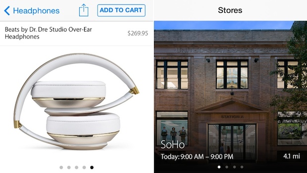 Apple Store: redesign per l'app iOS e versione universale anche in Italia