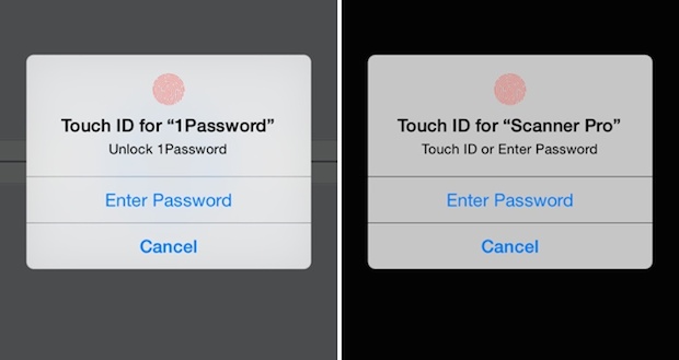 iOS 8:  le 9 app di terze parti che supportano già il Touch ID