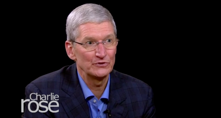 Tim Cook da Charlie Rose: privacy e Apple Pay nella seconda parte