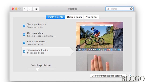 OS X: creare e modificare i gesti del Trackpad su Mac