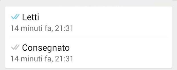 WhatsApp & Privacy: scoprire l'orario di lettura di un messaggio