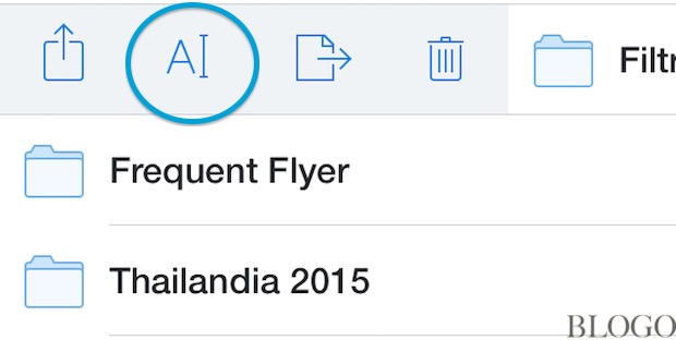 Dropbox per iOS: rinominare file e cartelle da iPhone e iPad