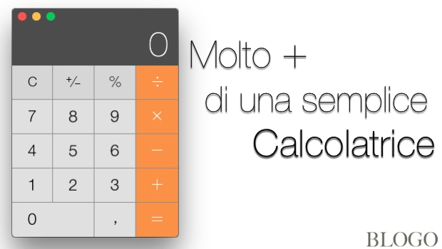 Calcolatrice di OS X, 3 funzioni che non conoscevate