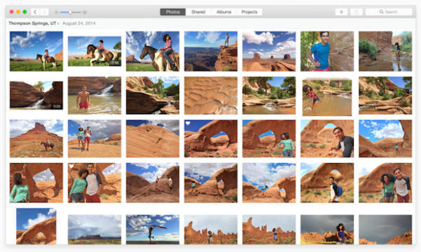 Foto per Mac, Importare la Libreria iPhoto o Aperture