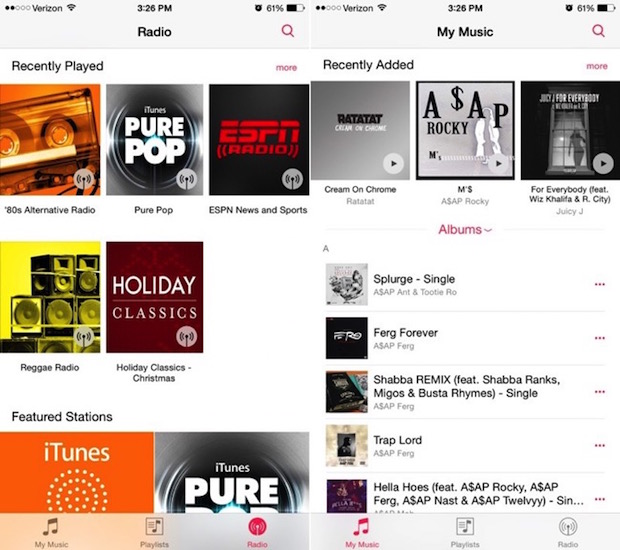 iOS 8.4 Beta, e la nuova app Musica [Video]