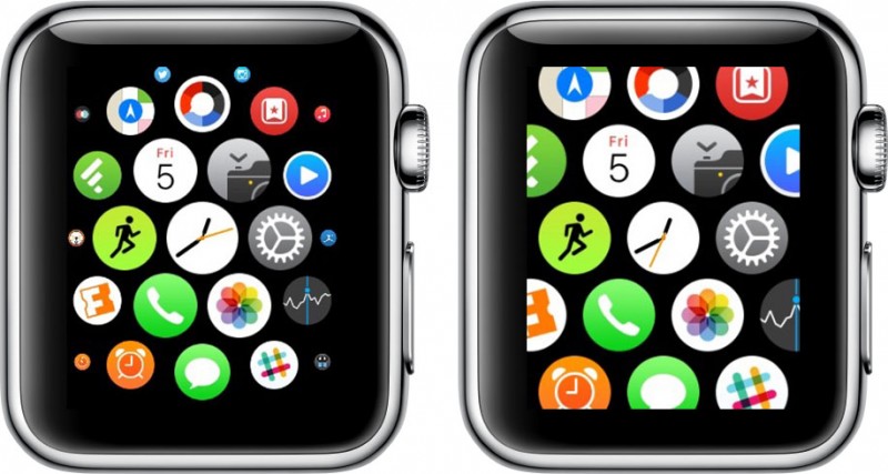 Apple Watch, migliorare la leggibilità e ingrandire le icone