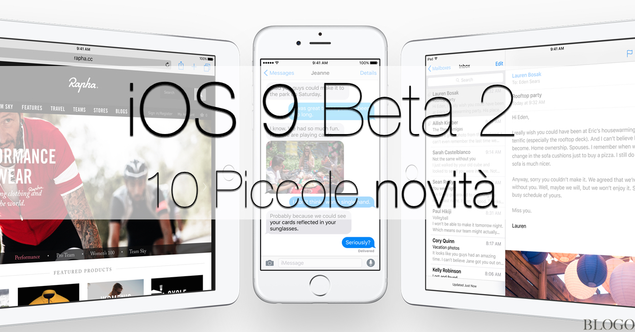 iOS 9: 10 piccole novità della Beta 2