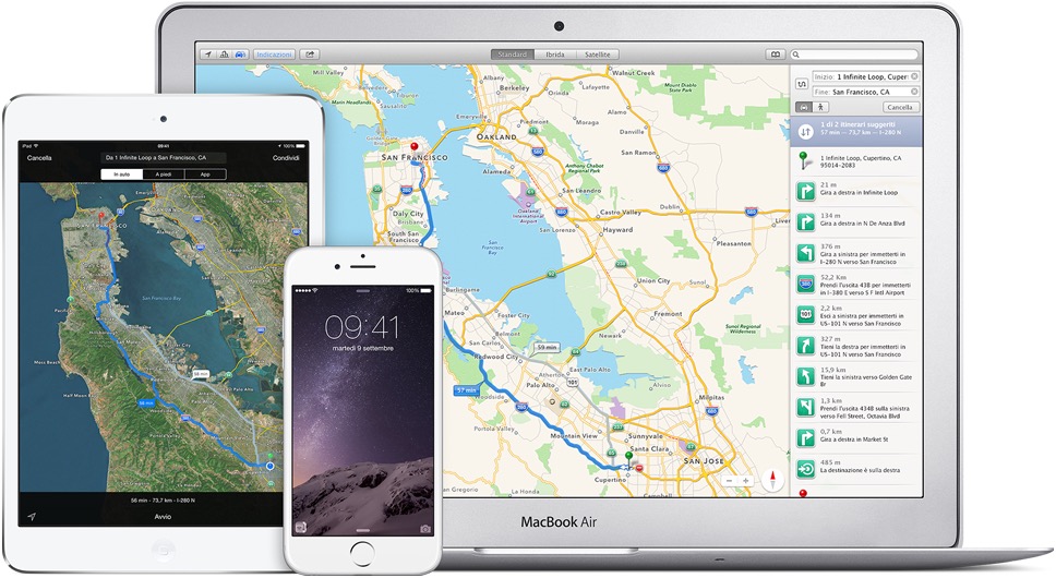 Programmare le Vacanze con le Mappe Apple e FlyOver