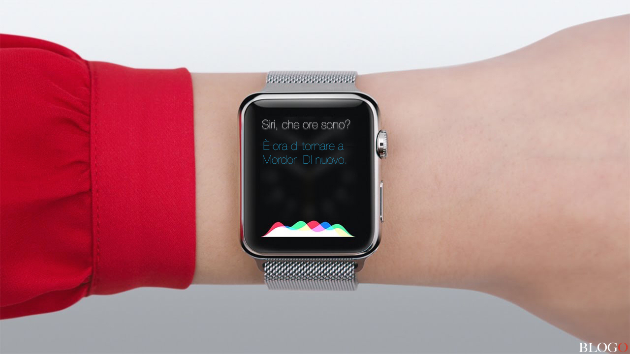 Siri su Apple Watch, battute a gogò anche se chiedete l'ora