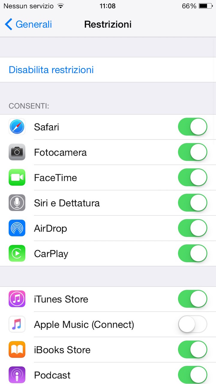 iOS 8.4, ripristinare le Playlist nell'app Musica