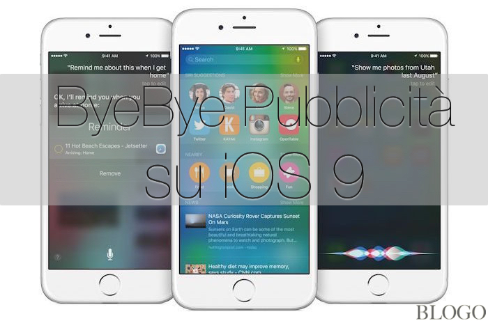 iOS 9, bloccare la pubblicità (adblocker senza Jailbreak)