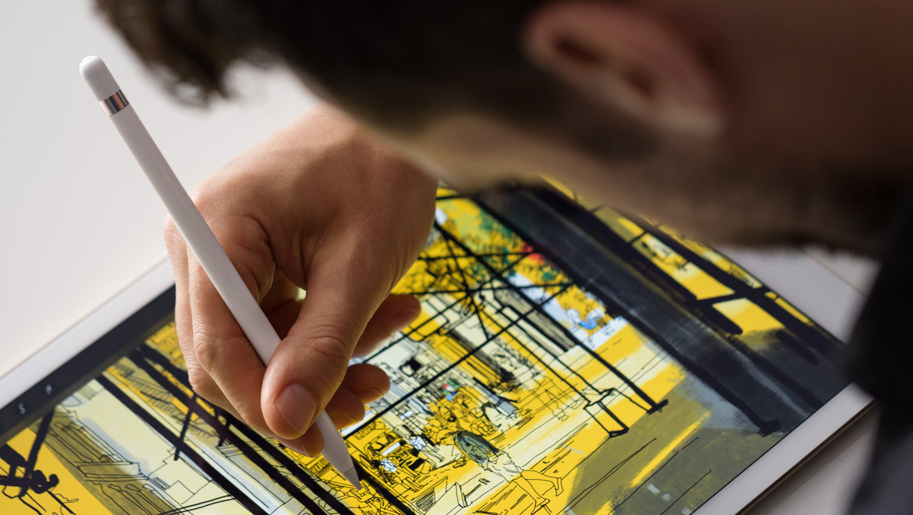 Apple Pencil, la stilo a bassa latenza e alta precisione per iPad Pro