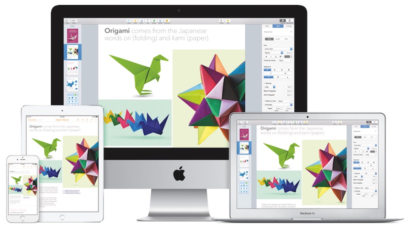 iWork, le 10 migliori novità di Pages, Keynote e Numbers