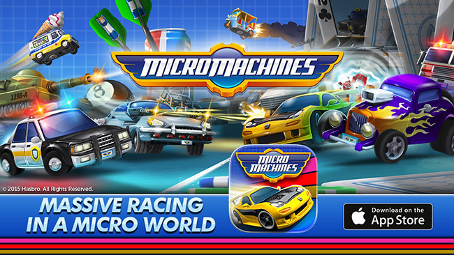 Micro Machines annunciato per iOS