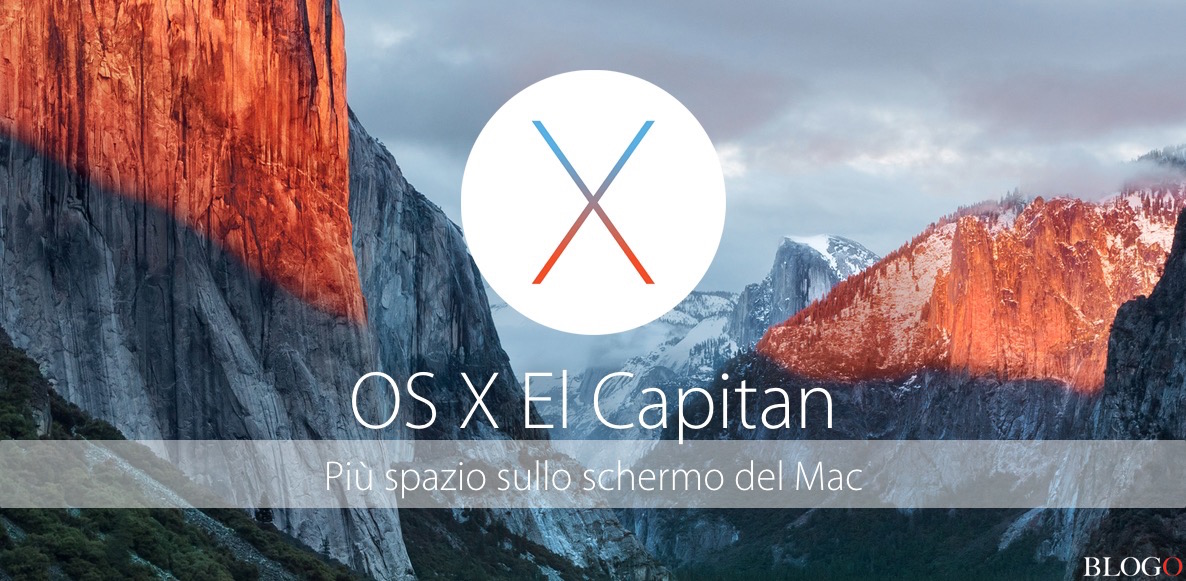 OS X El Capitan, nascondere la Barra dei Menu