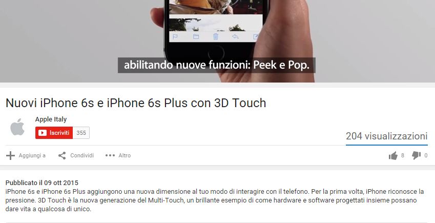 Apple traduce il suo canale YouTube (anche) in italiano