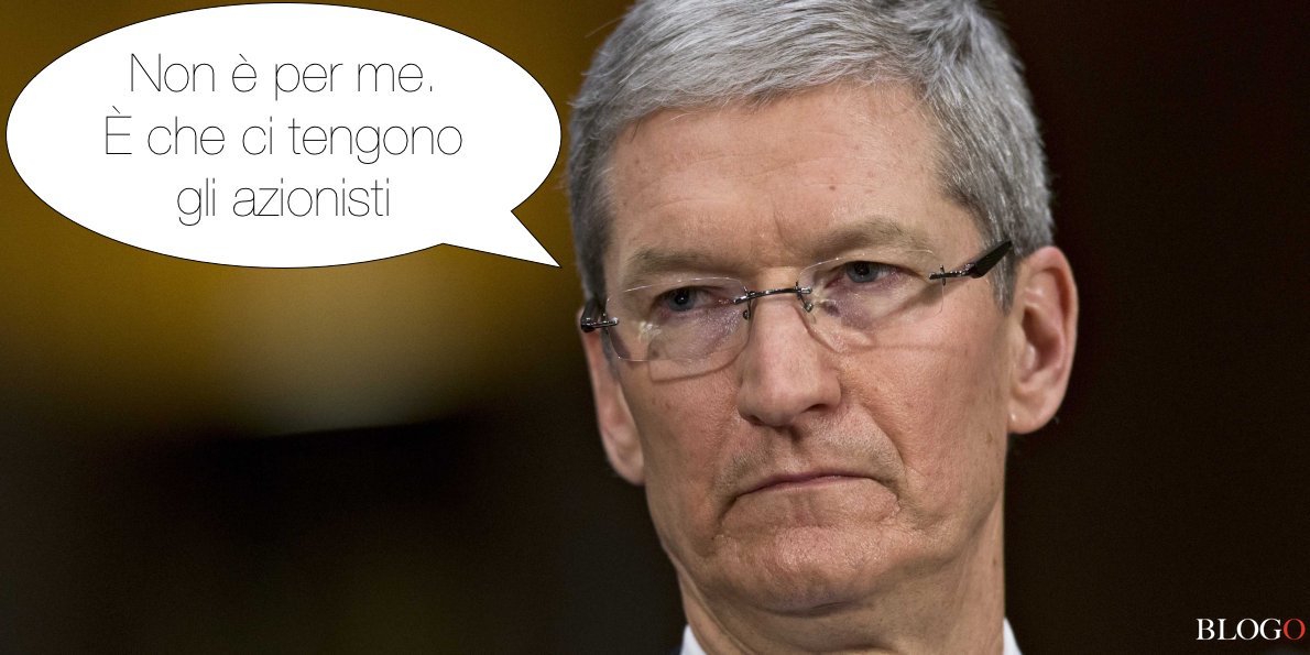 Tim Cook lo ammette: 