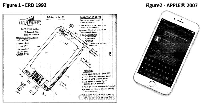 Fa causa ad Apple per 0 miliardi: iOS copia i suoi disegni del 1992