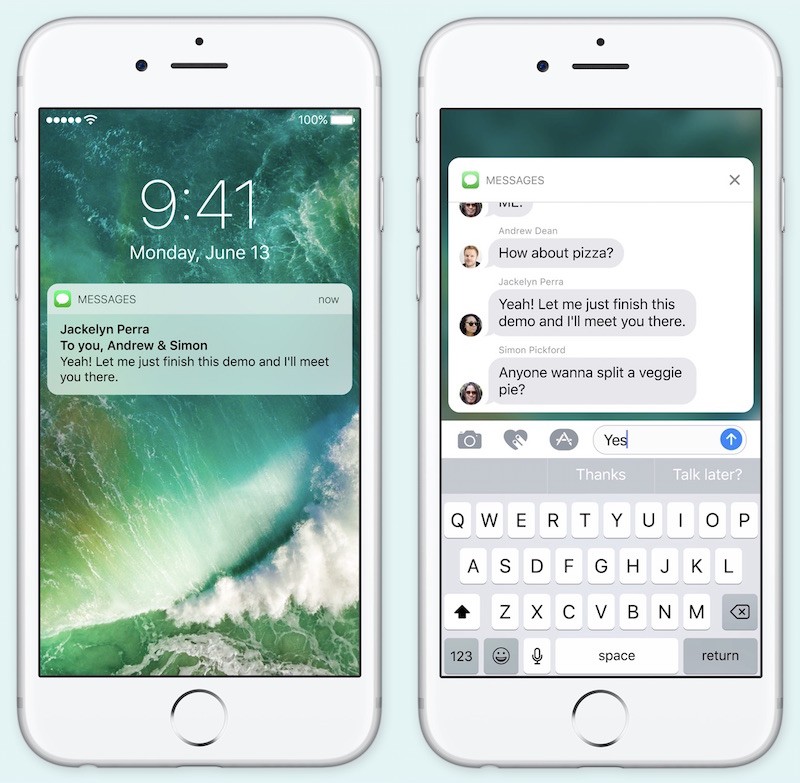 iOS 10, Notifiche Avanzate e nuova Lock Screen anche sui vecchi iPhone