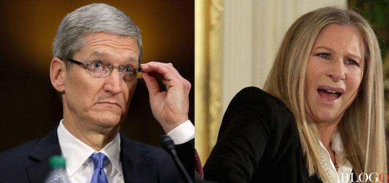 Barbra Streisand chiama Tim Cook: 