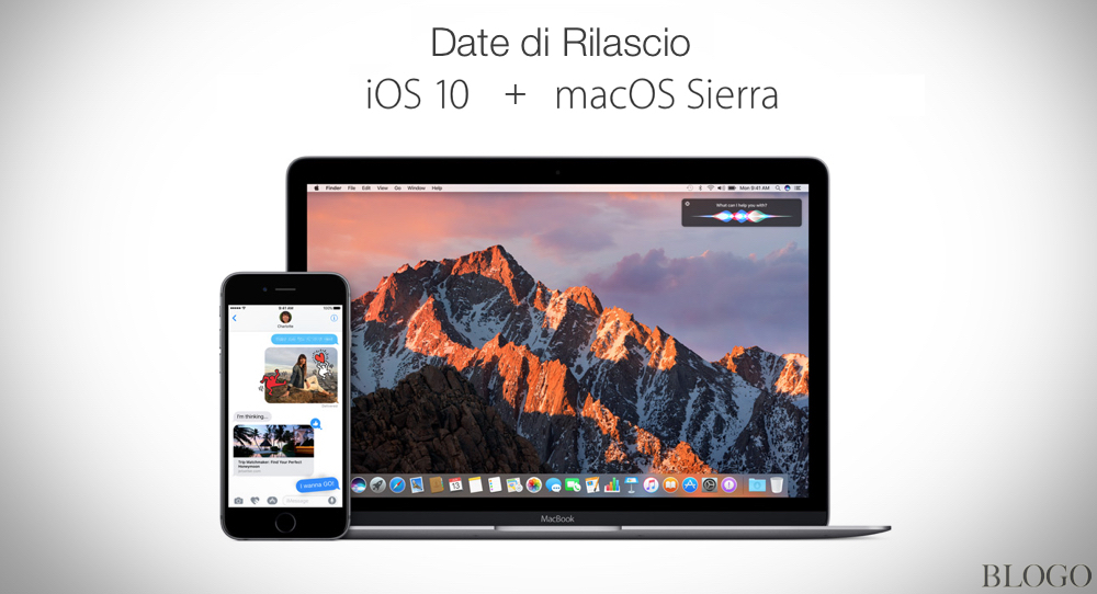 iOS 10 e macOS Sierra: date di rilascio pubblico (+Installare Golden Master)