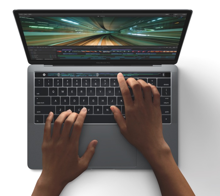 La Touch Bar funziona su Mac grazie a watchOS