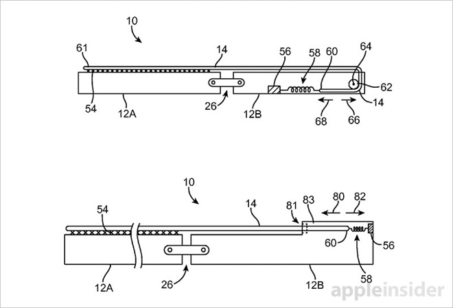 Un iPhone pieghevole che si appende agli abiti nel nuovo brevetto Apple