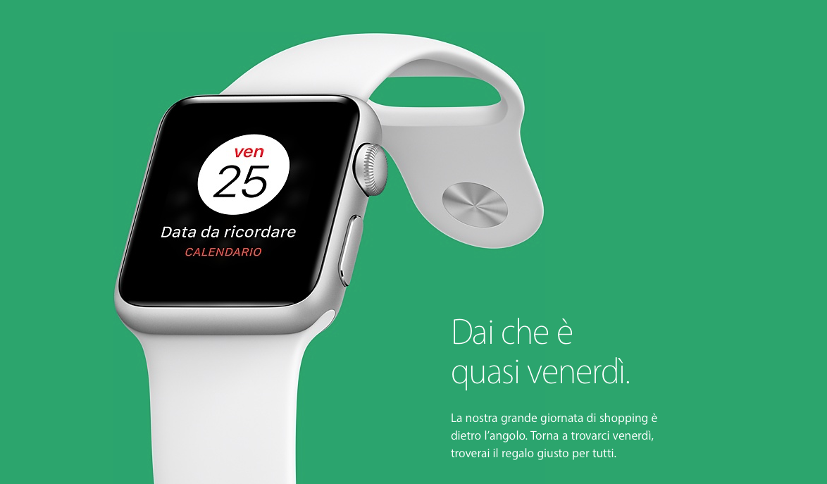 Black Friday 2016, Apple preannuncia la giornata di sconti