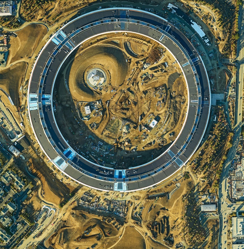 Apple Campus 2, immagini aeree ad altissima risoluzione