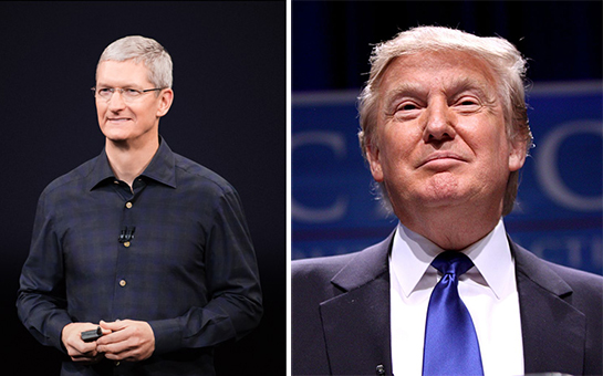 Tech Summit 2016, Tim Cook a cena con Donald Trump