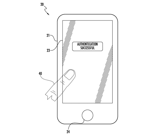 Brevetti Apple: scanner per le impronte integrato nel display