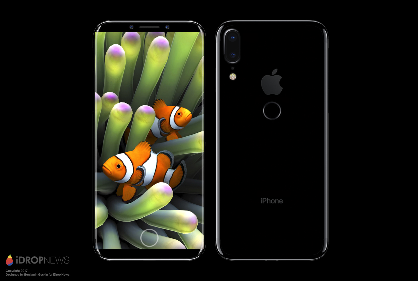 iPhone 8 “Edition”: Dual-cam verticale e niente Touch ID