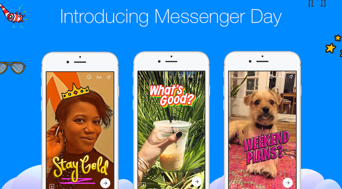 Messenger Day, pubblicare foto e video condivisi per 24 ore su iPhone