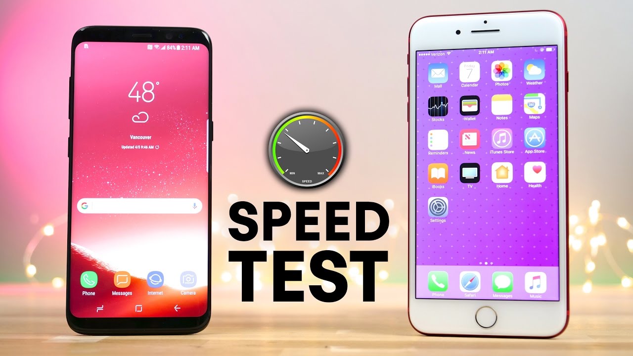 iPhone 7 batte Samsung Galaxy S8 nei test di velocità reali