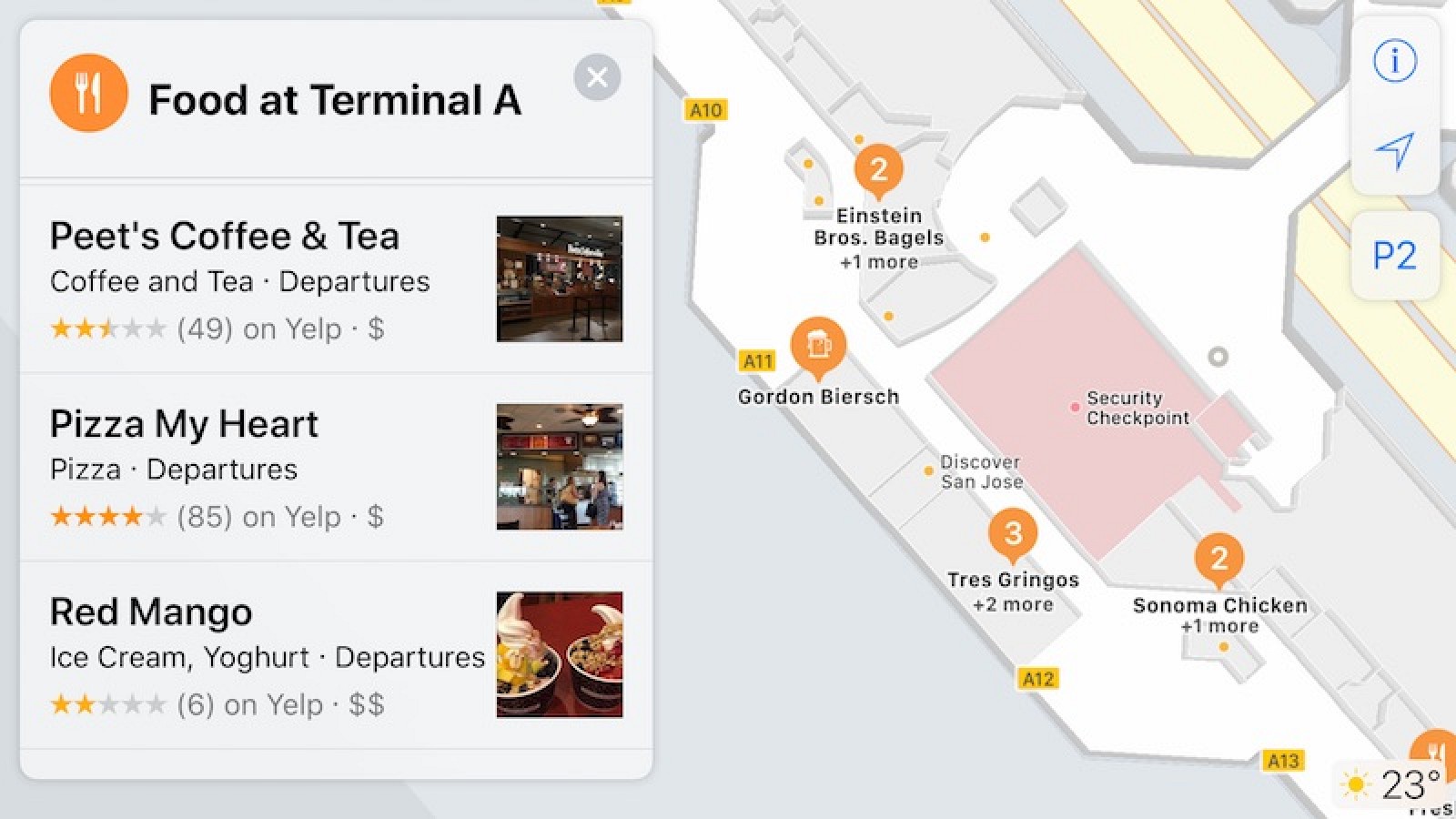 iOS 11, ecco gli interni di Aeroporti e Centri Commerciali in Mappe