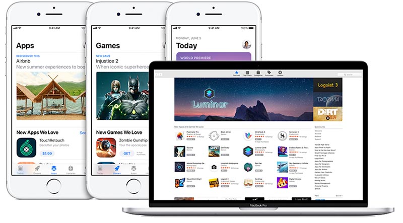 App Universali per iPhone, iPad e Mac: un unico App Store per tutti