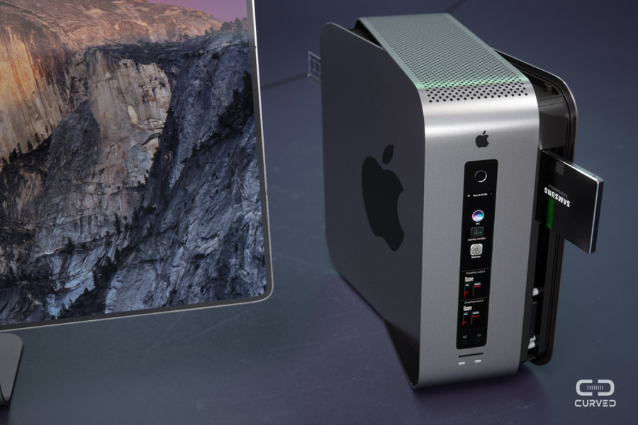 MacPro 2019 e nuovi Cinema Display: il concept dà spettacolo