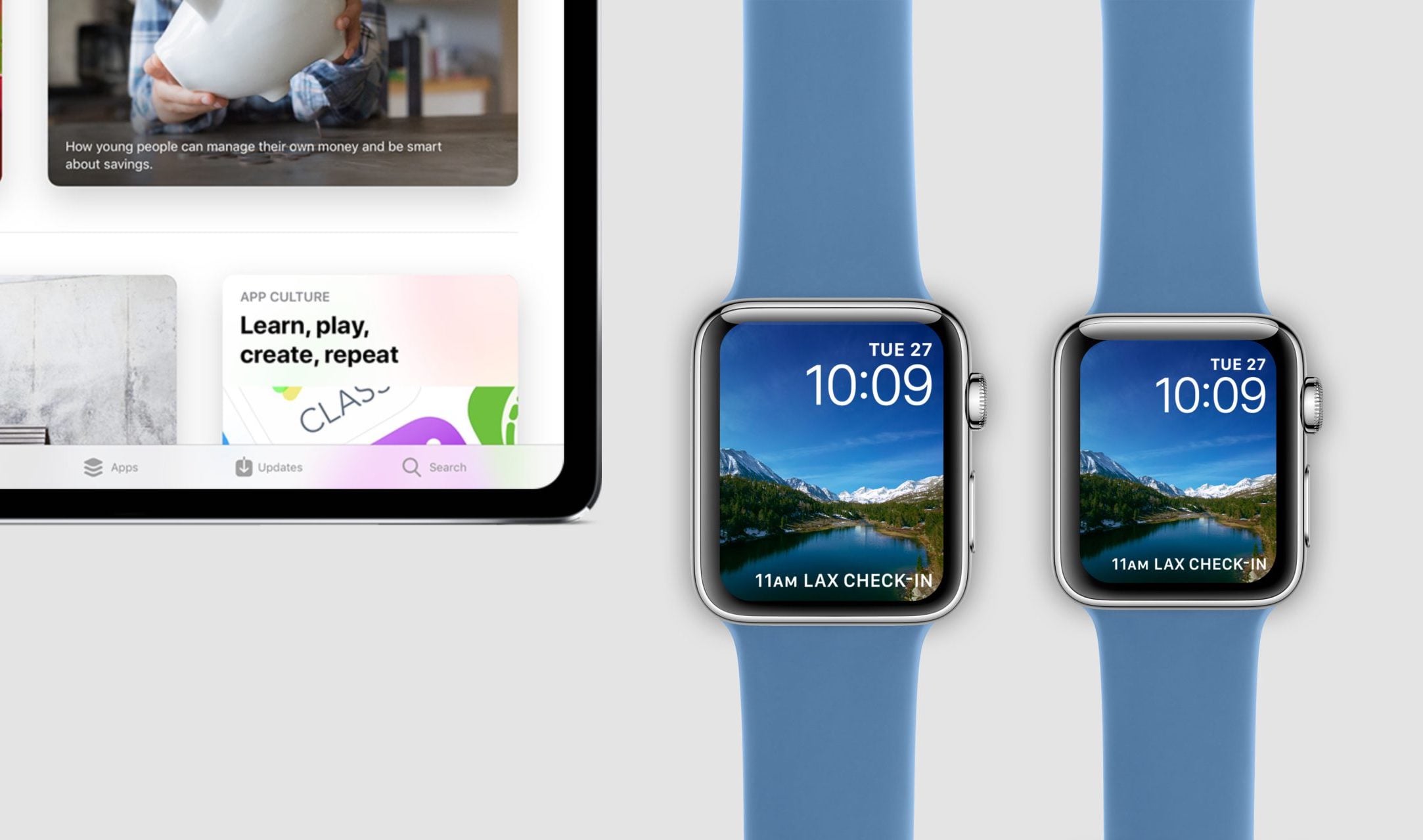 Apple Watch Series 4 e iPad Pro 2018: un concept mostra il design senza cornice