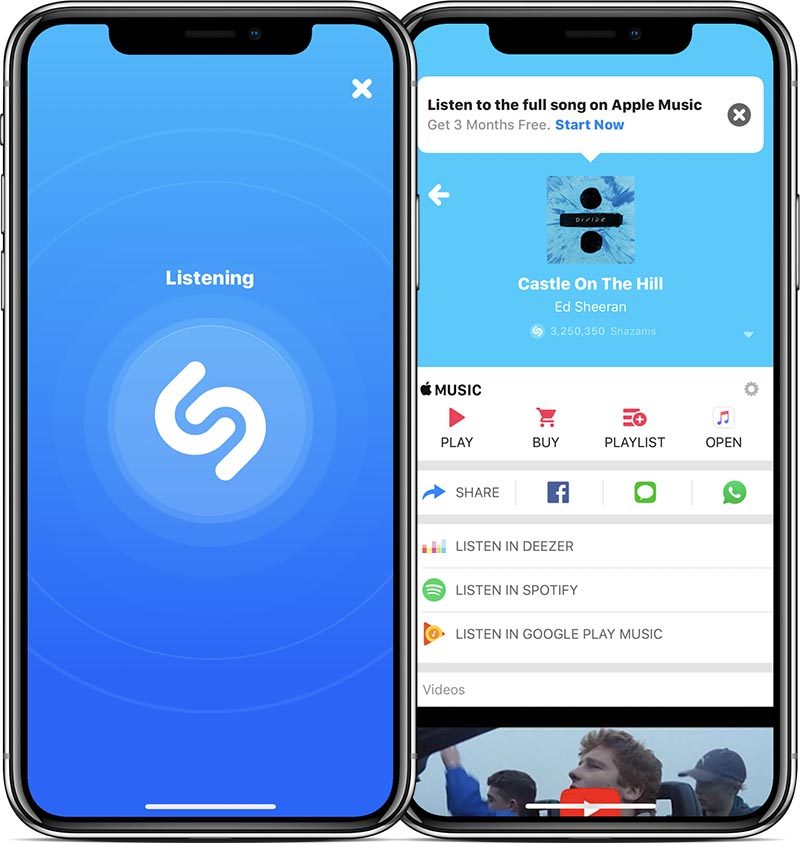 Apple Music, confermato l'acquisto di Shazam