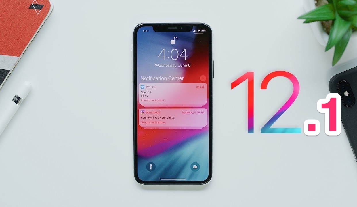 iOS 12.1: rilascio oggi, assieme a iPad Pro con Face ID