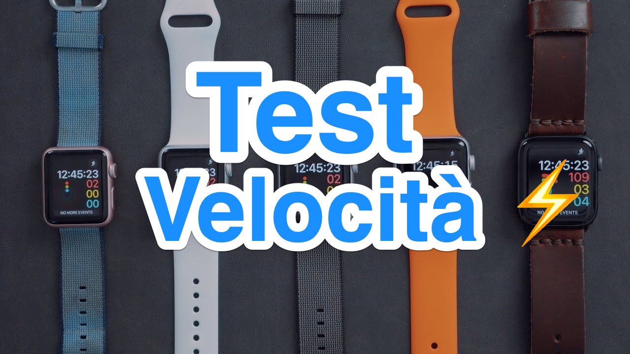 Apple Watch Series 4 straccia i vecchi modelli nei test di velocità